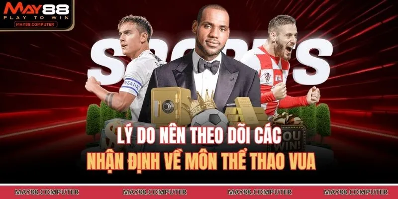 Lý do nên theo dõi các nhận định về môn thể thao vua