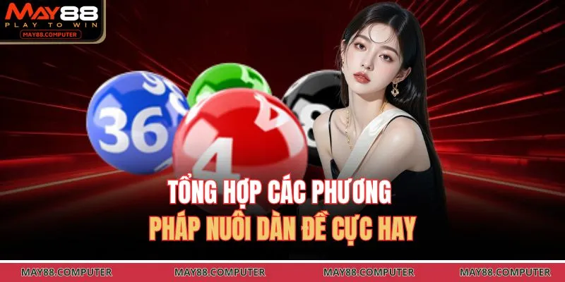 Tổng hợp các phương pháp nuôi dàn đề cực hay