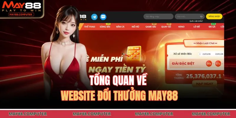 Tổng quan về website đổi thưởng May88
